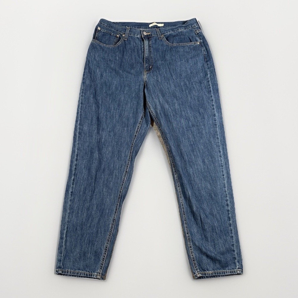 Levi's 80s Mom Jeans Womens 33 Blue High Rise Tapered Leg Medium Wash A3506-0001
